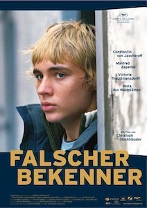 Poster for the film Falscher Bekenner.